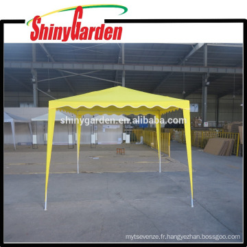 10 x 10ft 140g Polyester pas cher en acier Tube Tente Party Gazebo auvent Facile Set Gazebo BBQ Barbecue Pavilion Canopy